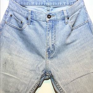 Light Grey Blue Jeans 32x32 size medium